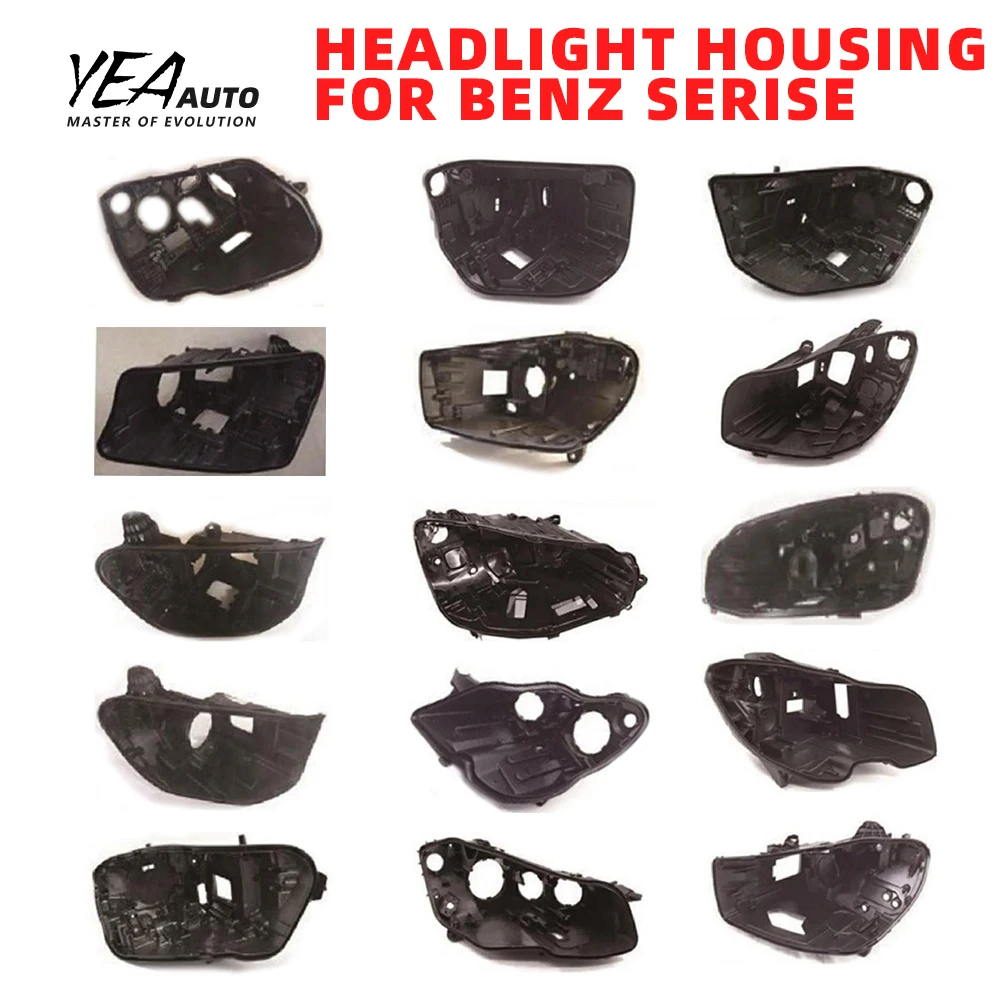 product car headlight glass lampshade cover lens for mercedes benz w203 w204 w205 w212 w213 w220 w222 w117 lens cover housing back base-40