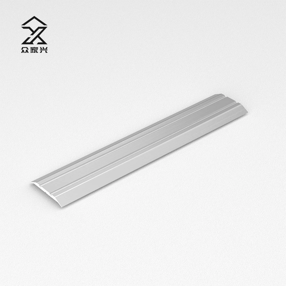 Anti-Slipping Matt Flooring Trims Decoration T Shape Laminate Flooring Aluminum Alloy Edge Trim profile Transit Strip Floor supplier