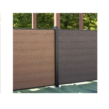Garden safety protection decorative WPC fence board WPC fence board for garden fence