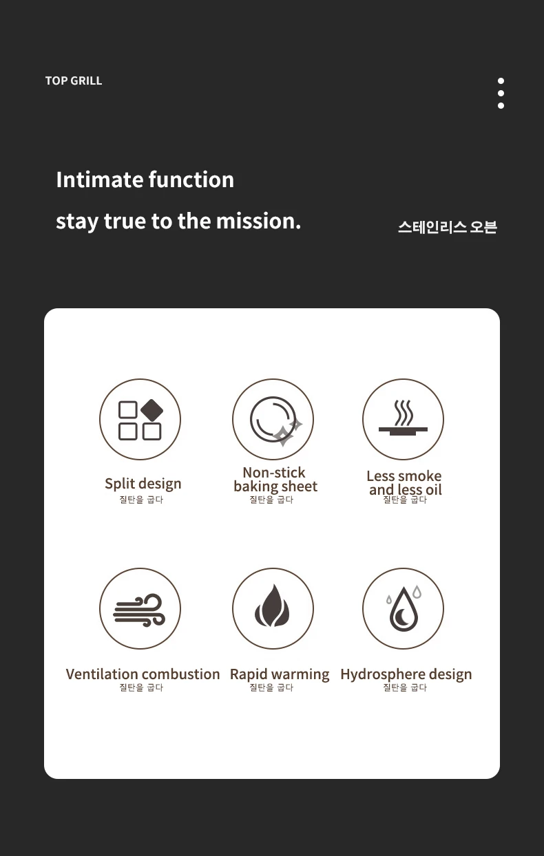 Japanese Barbeque Charcoal Grill Yakiniku Table Top Stove One Furnace