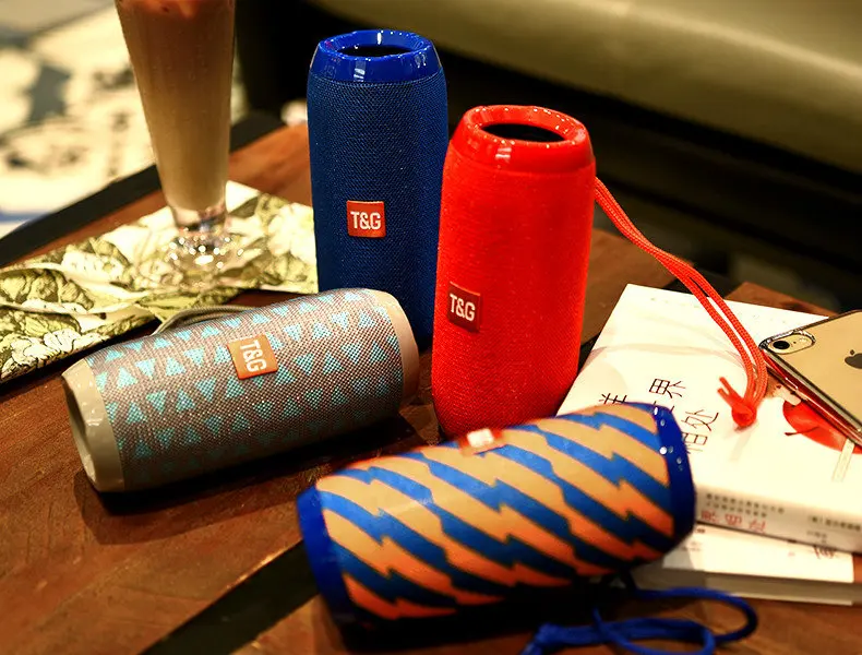 Portable Speaker TG117 Waterproof Blue tooth Speaker Outdoor Subwoofer Bass Wireless Speakers Loudspeaker FM TF - ANKUX Tech Co., Ltd