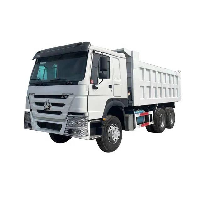 Sinotruk howo used tipper trucks for Sale Price second Hand 371 375 420hp howo truck 6x4 18 19 20cubic