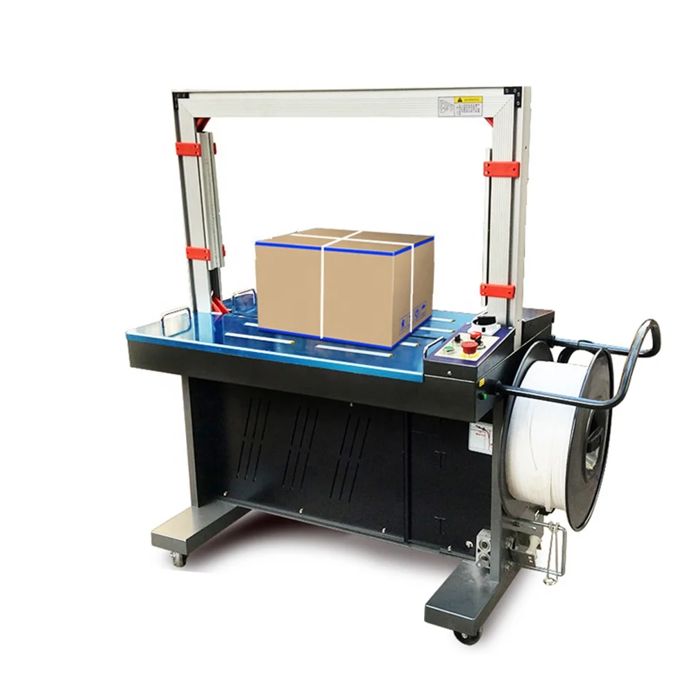 Auto Carton Strapping Binding Machine Box Paper Carton Strapping Machine Carton Box Strapping Machine