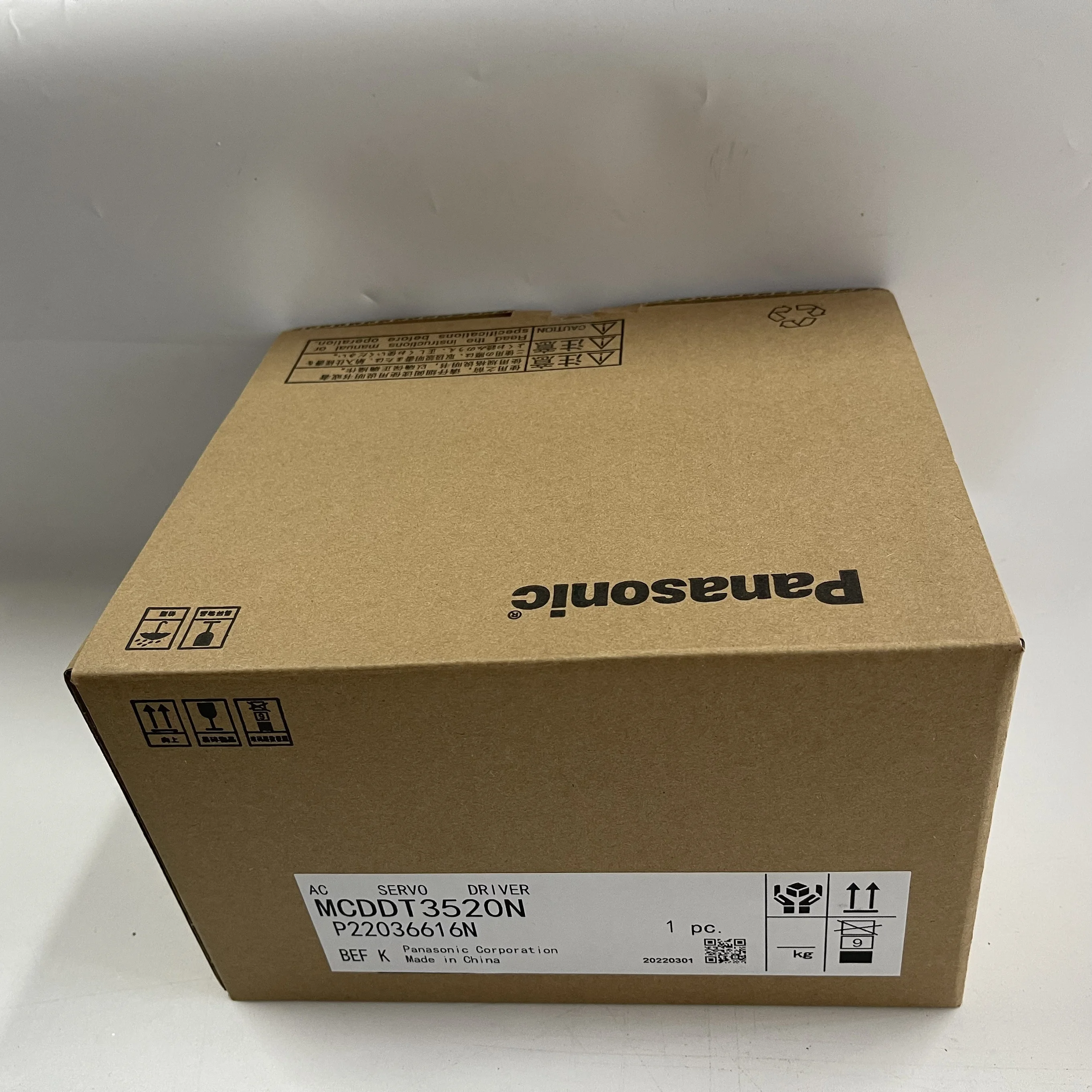 Panasonic AC Servo Driver MCDDT3520N