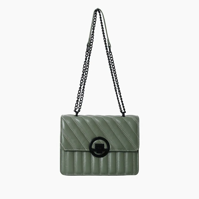 Cross-border Trendy Rhomboid Chain Women’s New Fashion Shoulder Underarm Crossbody Bag High-quality Texture Pu Leather Small