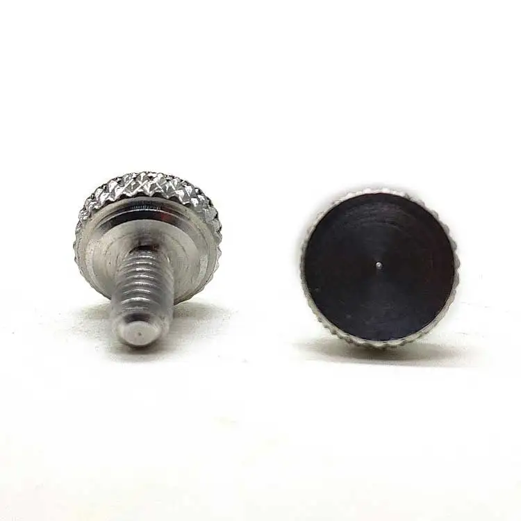 304/316 knurled book binding post connecting chicago screw Stainless steel flat chicago screw for leather