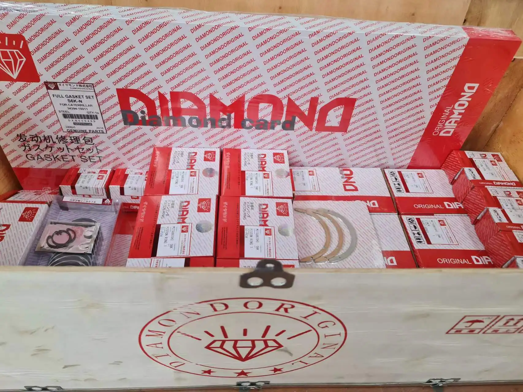 3406 Mechanical Diesel Engine 1258869 1300241 Piston For Cat Excavator