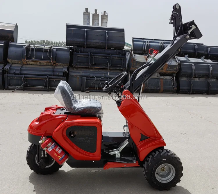Hydrostatic Ce/epa/euro V Mini 3 Wheel Loader - 250KG Capacity