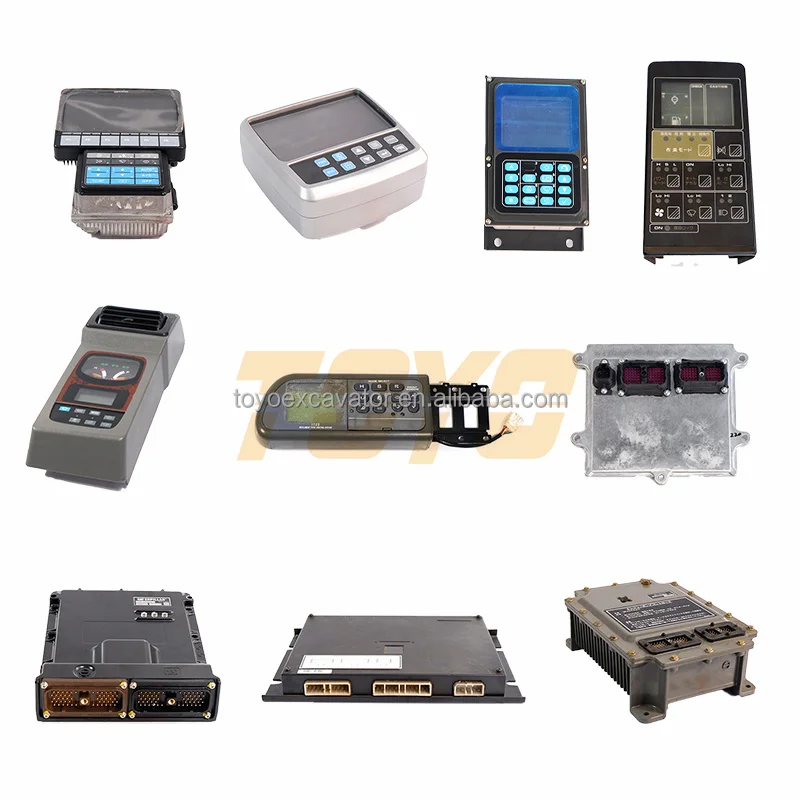 Excavator Engine  Monitor Display Panel Computer Board for Cat Komatsu Hyundai Volvo Hitachi Kobelco Doosan Daewoo Sumitomo