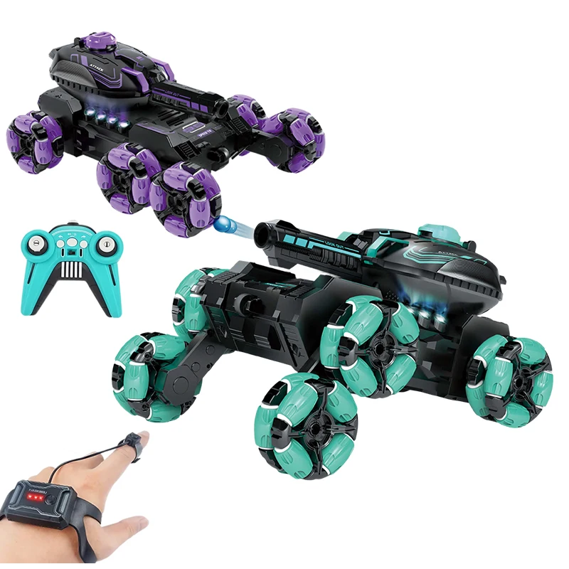 Carro de bomba de agua RC de ruedas para niños, coche de juguete