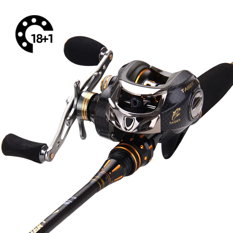 baitcaster fishing rod and reel