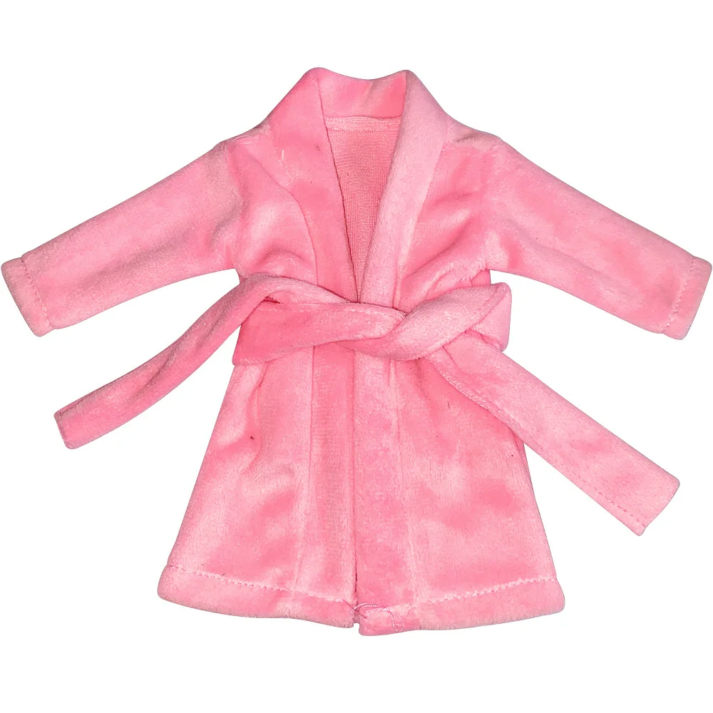 2 Pcs Custom Rag Doll Clothes Bathrobe Robe Elf Christmas Set Bookshelf ...