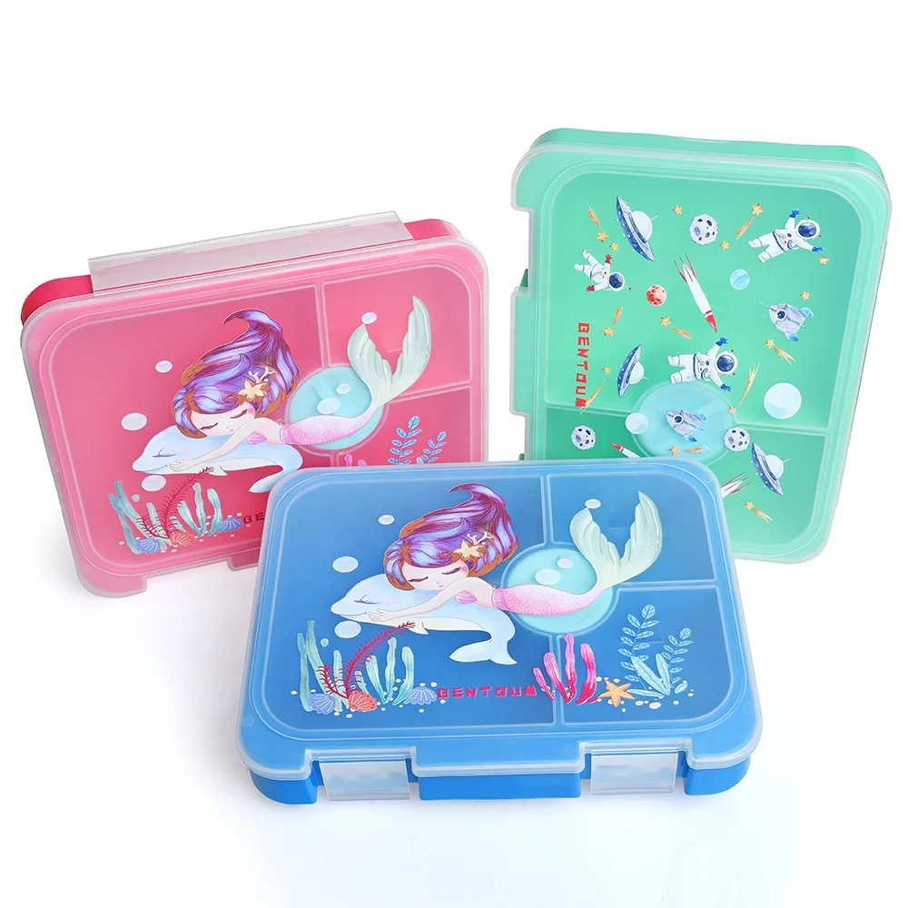 Aohea Bento Lunch Box Kids 4/6 Compartments for Boys and Girls - China Lunch  Box and Bento Box price