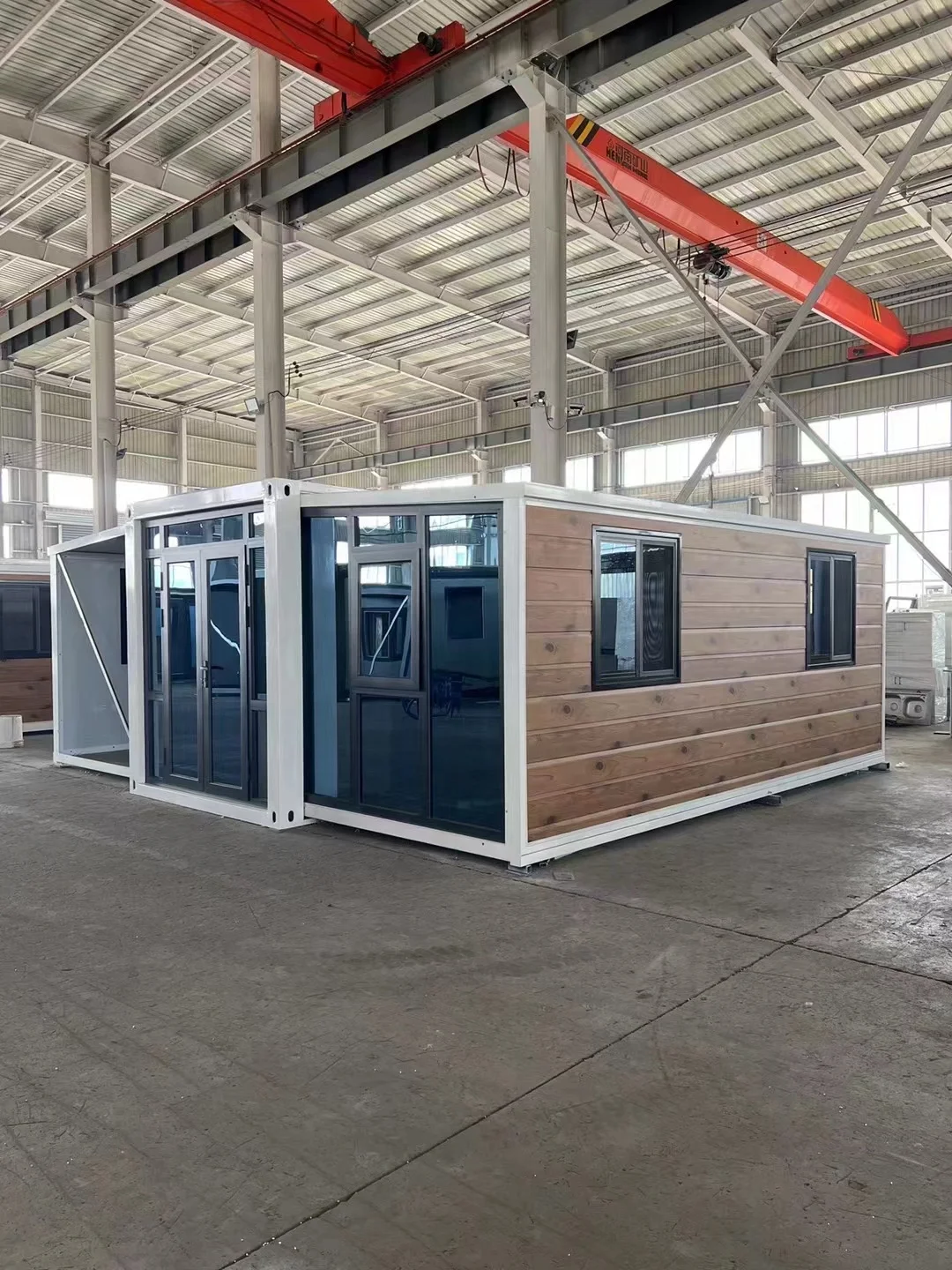 CGCH Mobile Home 20ft 40ft Expandable Container House for Construction Site Storage Box Portable Temporary Office Prefab House