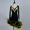 Black with yellow