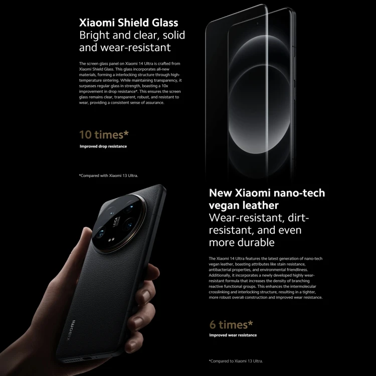 Xiaomi 14 Ultra 12gb Smartphone With Dual Sim & 120hz Oled