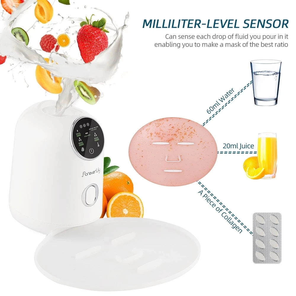 Fruit Vegetable Face Mask Maker DIY Machine With Collagen Electric Automatic Mask Maker Device