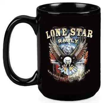 15oz  black  sublimation  mug  with  customizable   logo  pattern