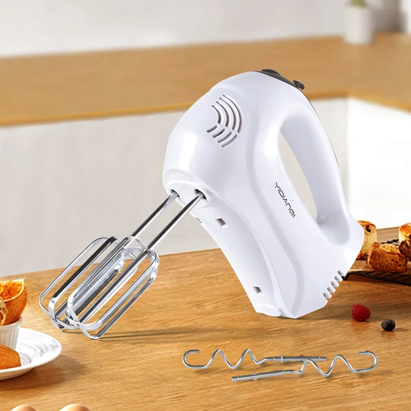 MOSEENER Mini Kitchen Tools Automatic Stand Mixer and Handheld Electric Whisk for Baking Small Egg Beater for Whipped Cream