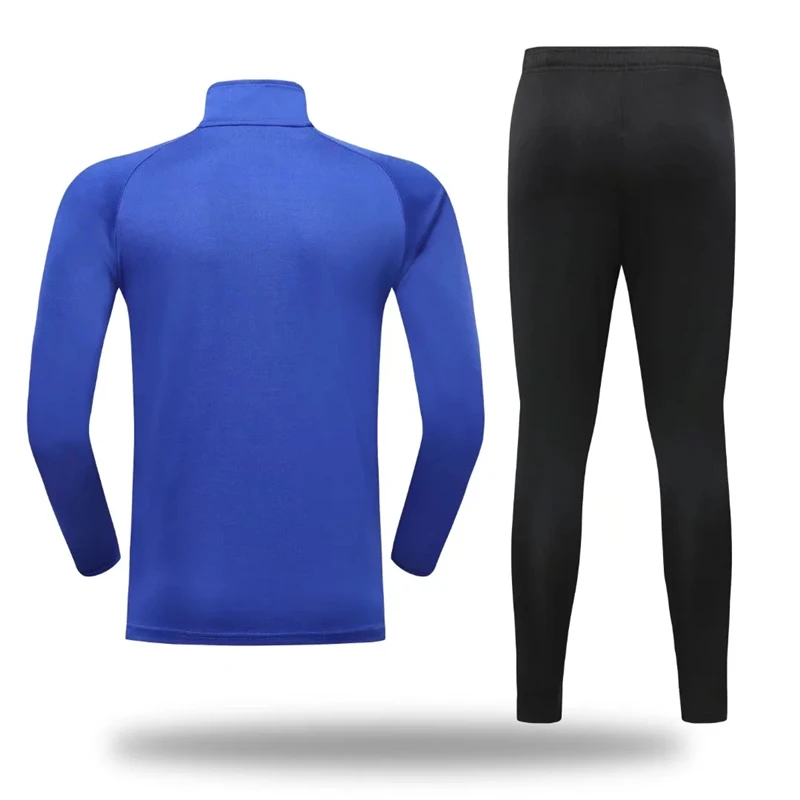 Men's Custom Soccer Football Tracksuit Breathable Active Wear for School Training Wholesale Blank Sets