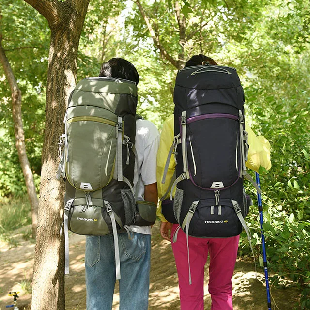 All Best 60l Lightweight Hiking Backpack Large Capacity Travel Hiking