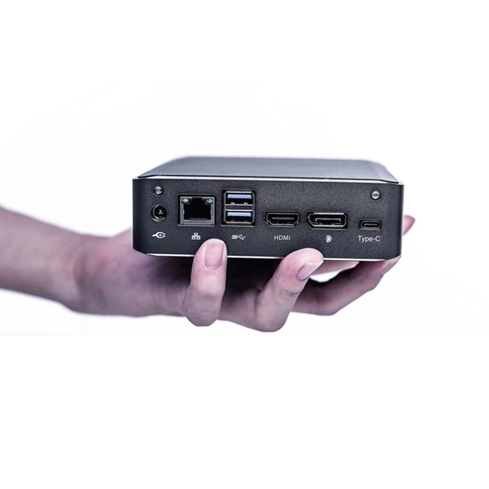 Topton Mini PC i7 10510U i5 10210U i3 8145U 2 * DDR4M.2ポータブル