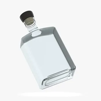 Custom Shape Fancy Unique Glass Bottles for Liquor Wine Empty Bulk with Engraving Surface Handling for Beverage Industry