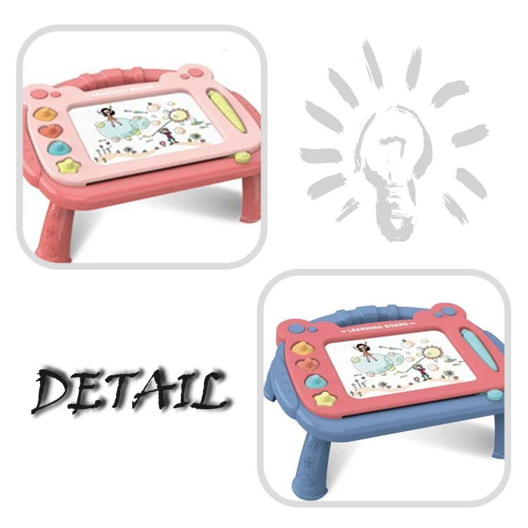 New Arrival Magnetic Drawing Writing Ability Development Board for Kids Preschool Educational Toys With Stand