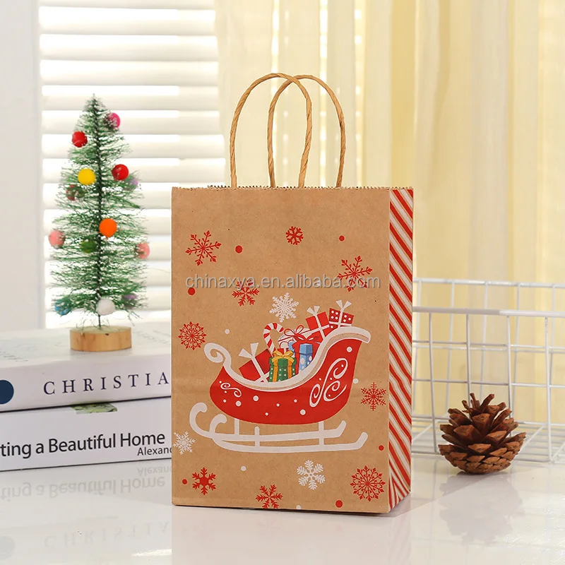 Personalized shopping handbag clothing high-end hand gifts environmental friendly paper bags factory