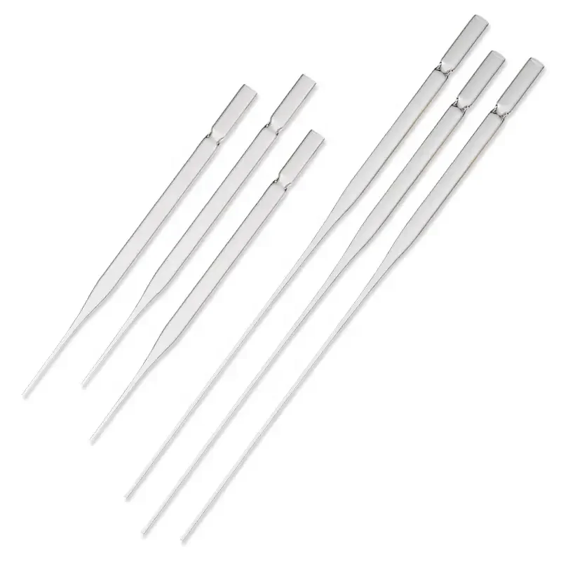 100 Contagocce In Vetro Da Laboratorio – 1 Ml, Perfetti Per Microbiologia E Provette