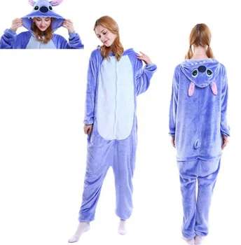 Wholesale cheap adult and children cartoon animal adult jumpsuit pajama