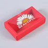 Tapa transparente + base de tarjeta roja