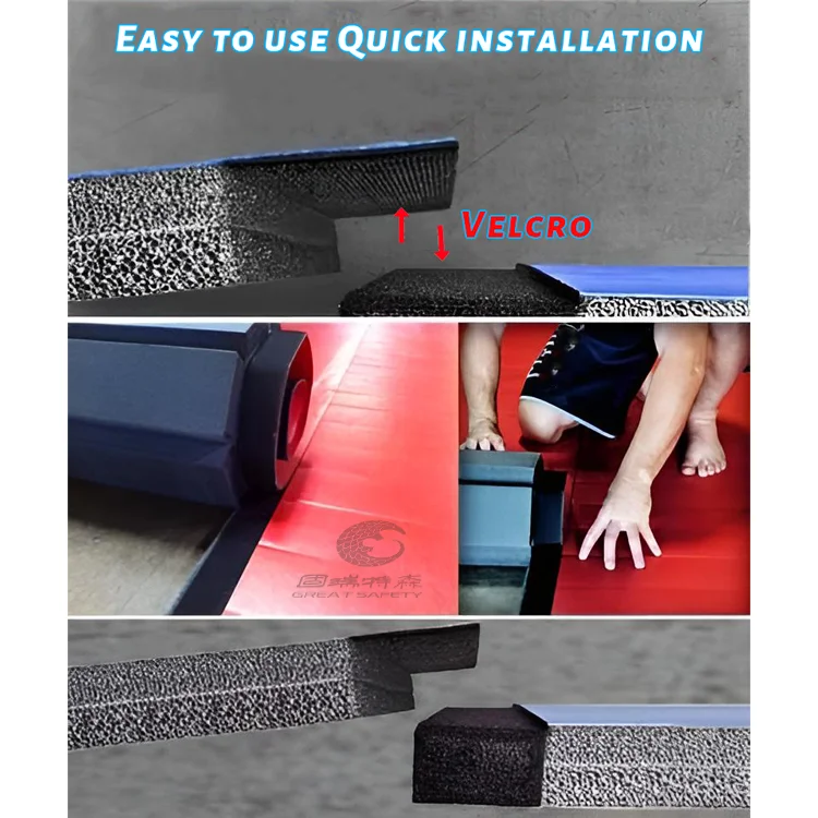 High-Quality Rolling Mats for Martial Arts Training Durable PVC Vinyl Anti-Slip Mats