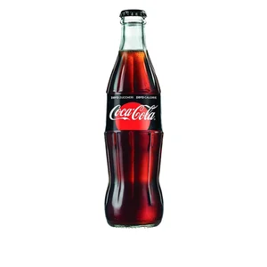 Coca Zero Sugar Glass Bottle Premium Quality 330ml Soft Drink 24 Bottles Per Case Carbonated Drinks