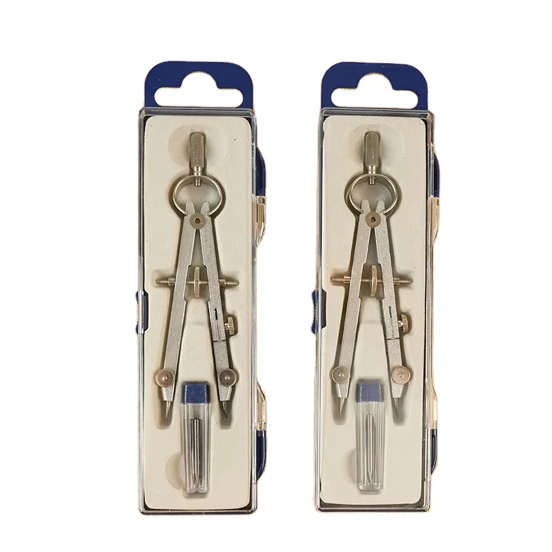 2024 Engineering Compass Drawing Design Tool Metal Texture Instrument Set