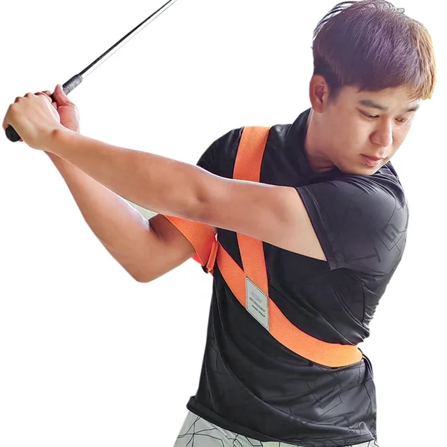 Melelinks Factory Golf resistance band  Golf Swing Training Aids Golf Swing Posture Correction Belts Arm Swing Band