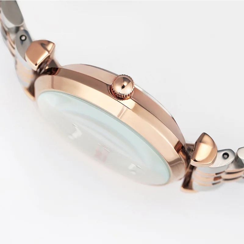 Gedi Luxury Women's Wristwatches Hot Crystal Diamond Japan Movement Quartz Stainless Steel Band Glass Dial Relogio Feminino
