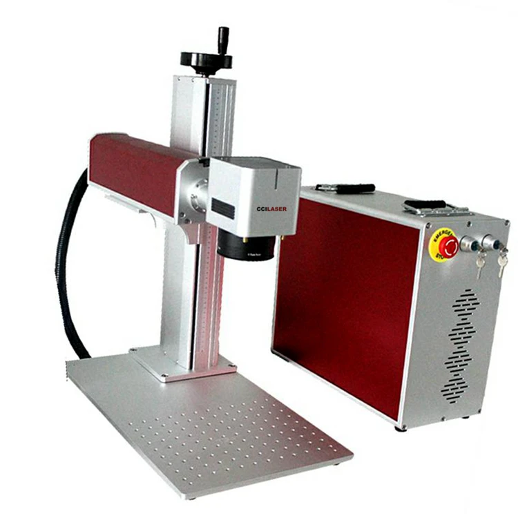 Cci Laser Agent Portable 20w 30w 50w Fiber Laser Marking Machine For