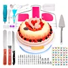 124 unids/set rosa