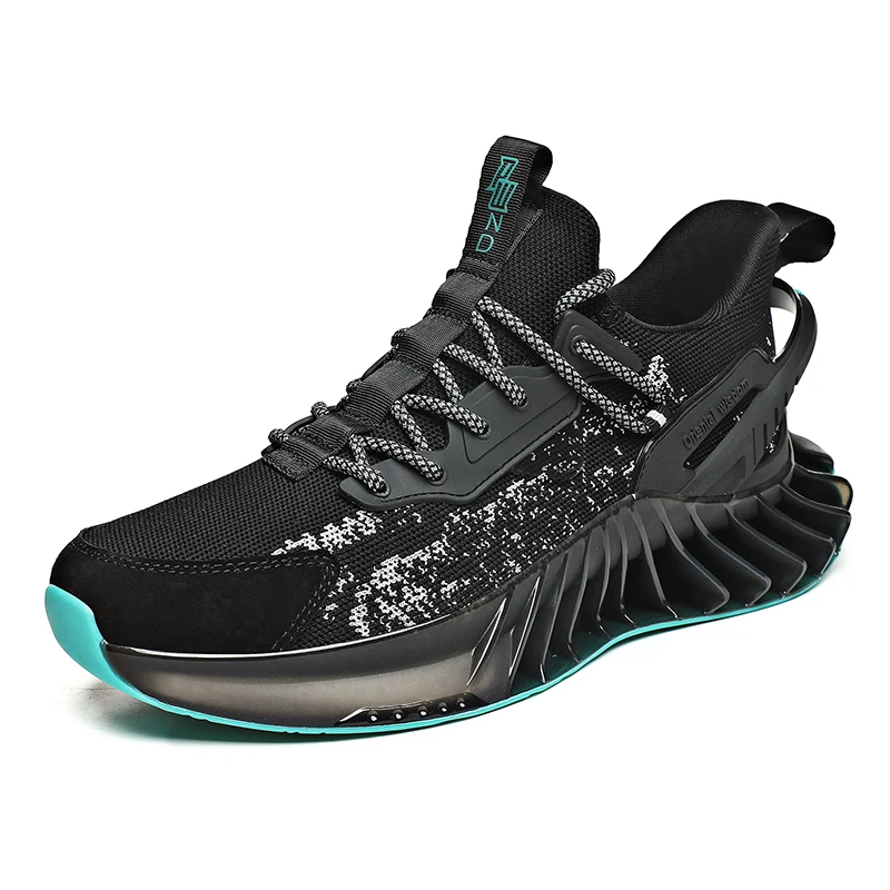 Лидер продаж 2021, оптовая продажа от производителя, вязаные мужские модные кроссовки, теннисная обувь, беговая Обувь