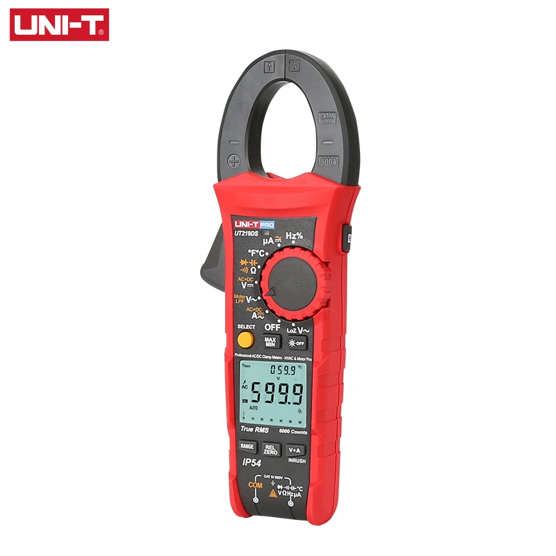 UT276A+ Clamp Ground Resistance Tester 0-500 Resistance Range uni-t clamp meter