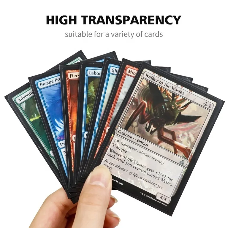 eldrazi card sleeves 110 x Kingdom Death Gambler's Chest Large Compatible Sleeves (57mm x 100mm) main image 1