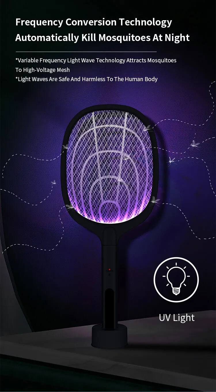 Latest Eco-friendly moskito Fly Killer Bat fly swatter mosqito killer racket Electric mosquito swatter