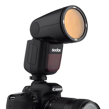 New Godox V1+ AK-R1 Kit Flash Light Studio Flash Speedlite for All Brand Camera detail image