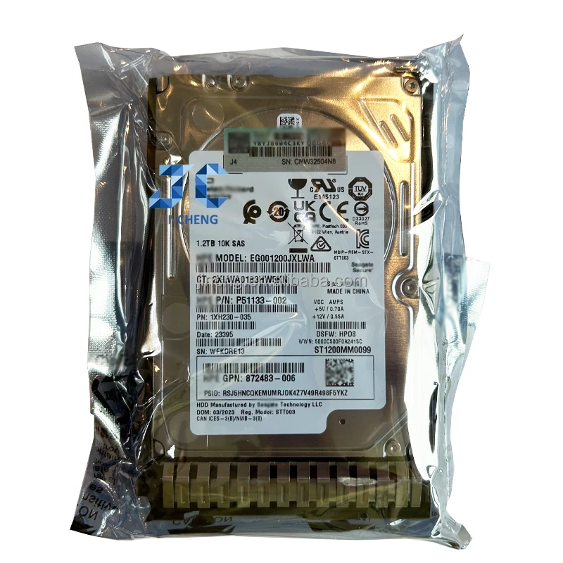 872737-001 & 872479-B21 - 1.2TB SAS 12G 10K 2.5 HDD for G10