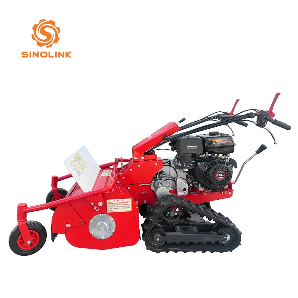 High Quality Cost Effective Walking Behind Petrol Crawler Stand on zero Turn Riding Mower for Weed Brushwood and Hard Grass