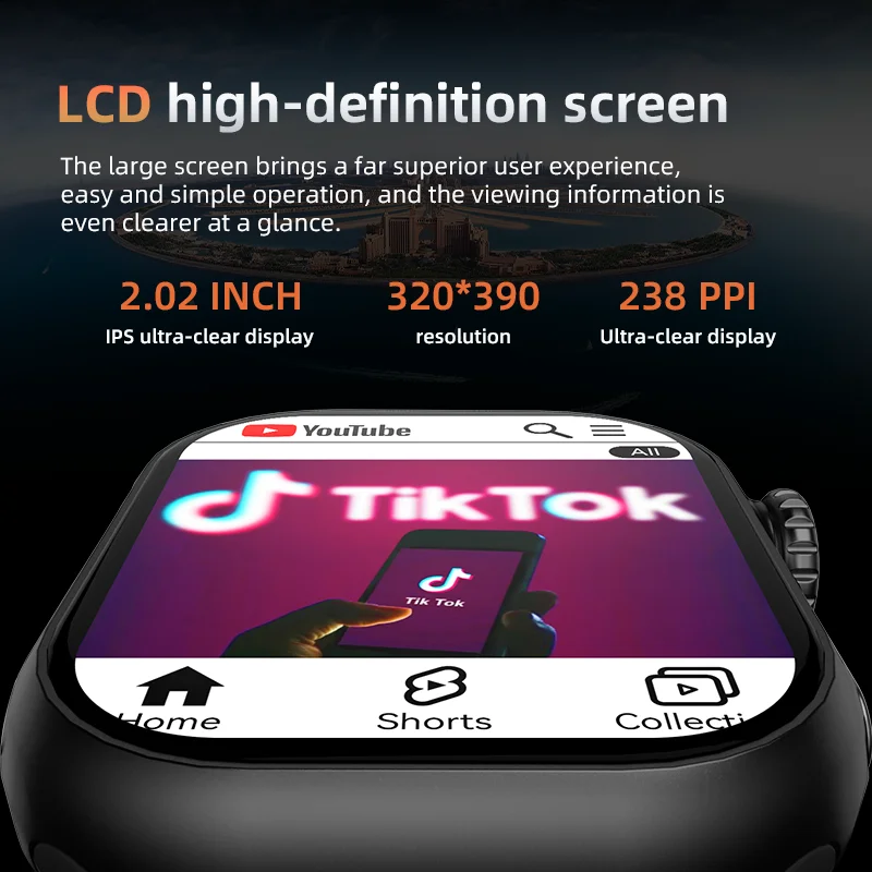 HOWEAR HW - S10 CALL Smartwatch | 4 + 64GB Large Memory, Dual - Camera, 5G+ Multi - Functions