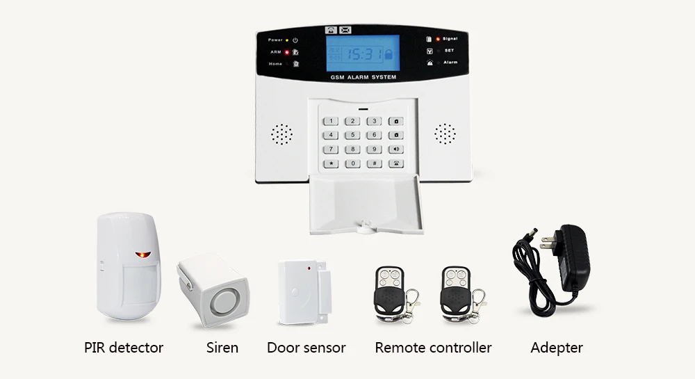 Pgst Sistema De Alarma De Seguridad Host De Alarma Antirrobo Gsm Gprs ...