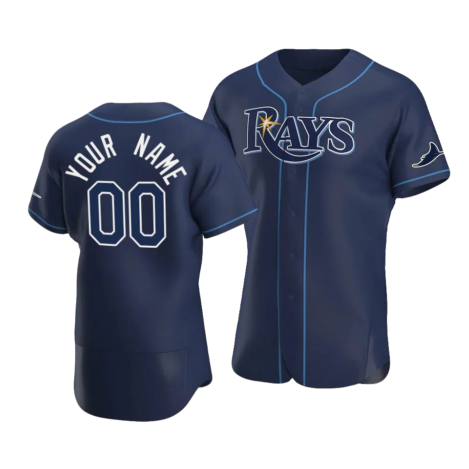 Wholesale 2022 New Men's Tampa Bay Rays 00 Custom 5 Wander Franco 39 Kevin  Kiermaier 12 Francisco Lindor Stitched S-5xl Baseball Jersey From  m.