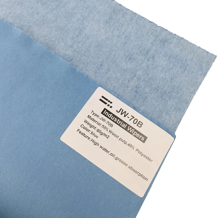 25x37cm 500pcs Blue Lint Free Electronic Industrial Dry Disposable Paper Cleaning Cleanroom Nonwoven Wipes Roll